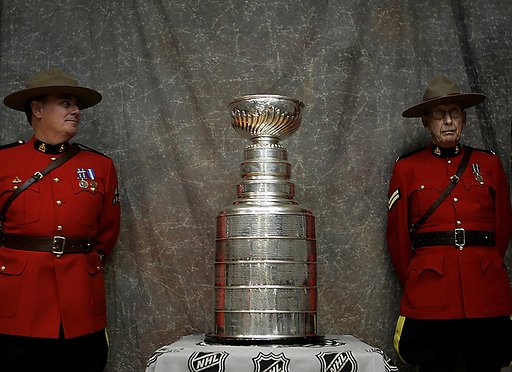 Faced with terrorist's threats, the government has assigned mounties to protect Canada's most famous possessions, like the Stanley cup.